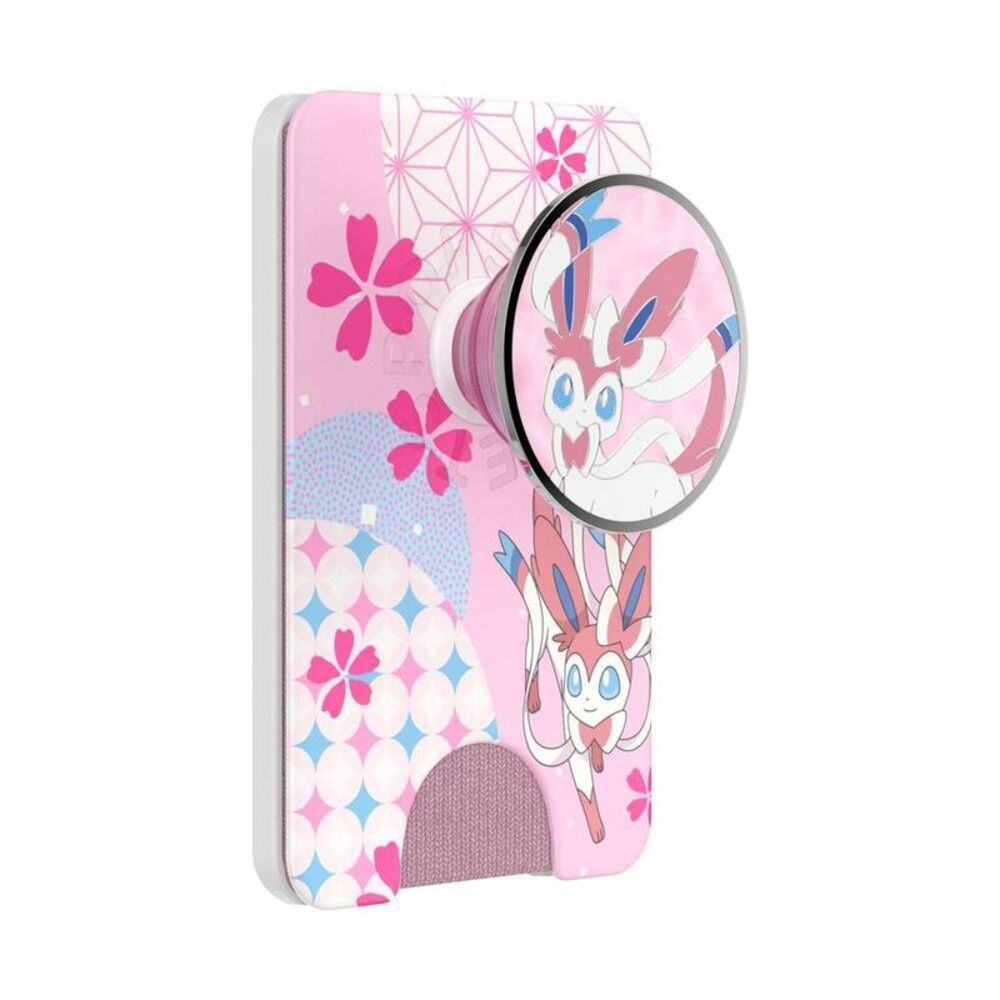 Magnetic Phone Wallet with MagSafe Adapter Ring - Pokémon Sylveon